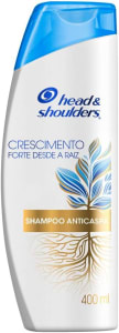 Head & shoulders Head & Shoulders - Shampoo Para Crescimento De Cabelo Crescimento Forte Desde A Raiz Shampoo Para Crescimento Capilar Shampoo Antiqueda E Anticaspa Com Vitamina E 400 Ml​