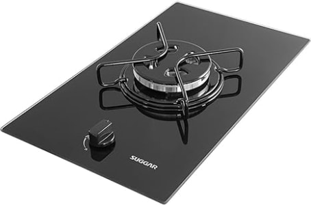 Cooktop Tri-chama Esmaltado 1 Boca Preto a Gás - SUGGAR - FG0101AVP