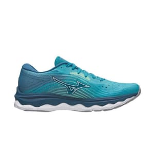 Tênis Mizuno Wave Sky 6 Feminino - Azul+Verde