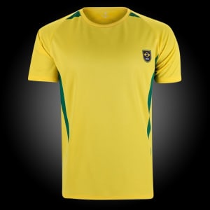 Camiseta Seleção Brasil Unissex - Amarelo
