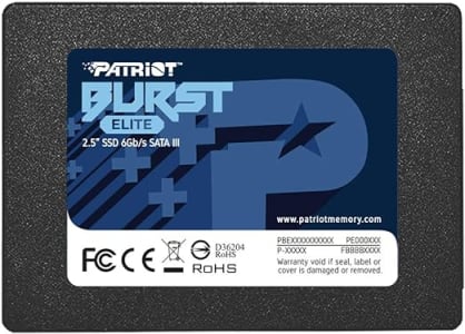 SSD 240GB Patriot Burst Elite Sata III PBE240GS25SSDR