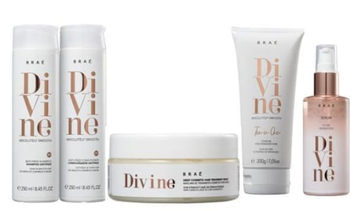 Brae Divine Kit Anti Frizz Home Care (5 produtos) - BRAÉ - Kit de Tratamento para Cabelos - Magazine Ofertaesperta