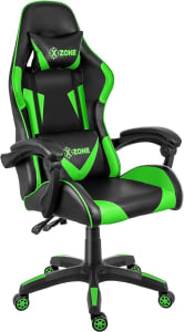 Cadeira Gamer Premium, Xzone, Preto/Verde - CGR-01-GR