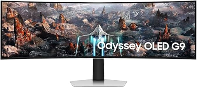 Monitor Gamer Curvo Samsung Odyssey 49" OLED, Super Ultrawide, 240Hz, 0.03ms, DisplayPort, HDMI, Freesync Premium, Prata - LS49CG930SLMZD