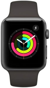 Apple Watch Series 3, 42 Mm, alumínio cinza espacial, pulseira esportiva, Mql12Bz/A