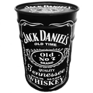 Tambor Decorado/Tonel Personalizado Jack Daniels