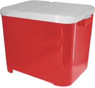 Porta Ração Furacão Pet Vermelho 15kg