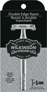 Confira ➤ Wilkinson Sword Barbeador De Borda Dupla Para Homens Com 5 Refis ❤️ Preço em Promoção ou Cupom Promocional de Desconto da Oferta Pode Expirar No Site Oficial ⭐ Comprar Barato é Aqui!