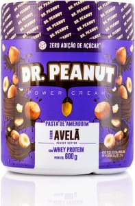Pasta de Amendoim com Whey Protein Dr Peanut - 600g