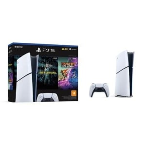 Console PlayStation 5 Slim SSD 1TB Edição Digital Branco + 2 Jogos Digitais