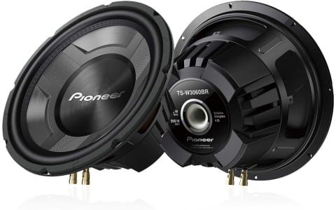 Alto Falante Subwoofer Pioneer 12'' 350Wrms Bobina Simples 4 Ohms - Ts-W3060BR