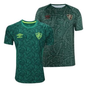 Kit Camisa Fluminense 24/25 sn° Treino + Camisa Fluminense 24/25 sn° Aquecimento Umbro Masculina