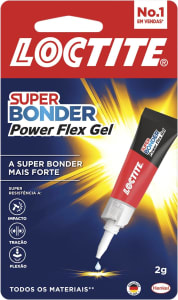 3 Unidades Super Bonder Loctite Power Gel - 2g