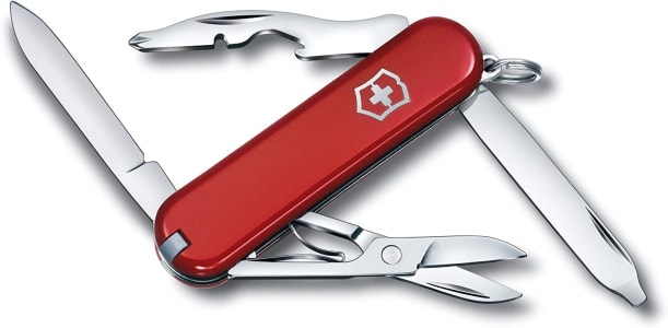 Faca de Bolso Swiss Army Rambler Vermelha 58mm - Victorinox