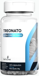 Magnésio Treonato Ultra Concentrado 60 cápsulas - Natulha