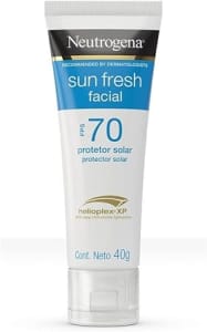 Neutrogena Sun Fresh Protetor Solar Facial FPS 70, 40g