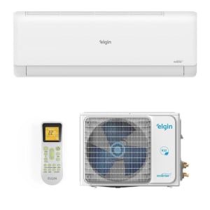 Ar-Condicionado Split Inverter II 12000 BTUs Elgin Eco com Wi-Fi Integrado High Wall Só Frio - 45HJFI12C2WB/45HJFE12C2CB 220V