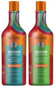 Kit Inoar Bombar Shampoo 1000ml + Condicionador 1000ml