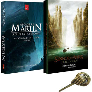 Livro - O Encontro dos Clássicos: Tolkien & George R. R. Martin + Pin Exclusivo