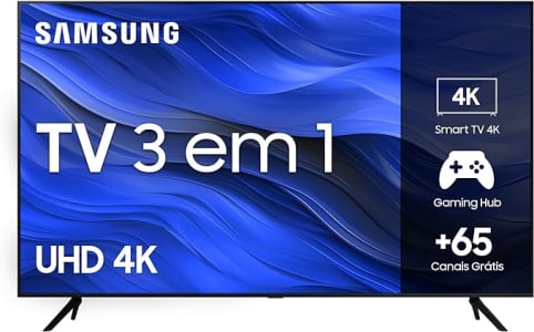 SAMSUNG Smart TV Crystal 50" 4K UHD CU7700 - Alexa built in, Samsung Gaming Hub, Preto