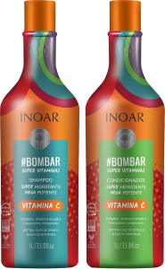 #Bombar Crescimento Capilar Kit Shampoo e Condicionador 2x1L, Inoar