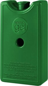 2 Unidades — Gelo Rígido Reutilizável Gelo-X Mini Termogel Verde