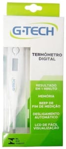  Termômetro Digital Gtech Clínico Branco, G-Tech 