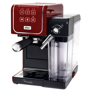 Kit Cafeteira Primalatte Touch Red E Moedor De Café Oster - 127v