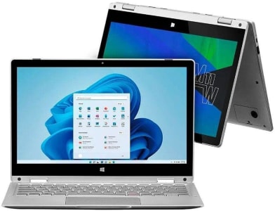 Note 2 em 1, com Windows 11 Home, Processador Intel Celeron, Tela 11,6 Pol + Microsoft 365 Personal e 1TB na Nuvem - PC280