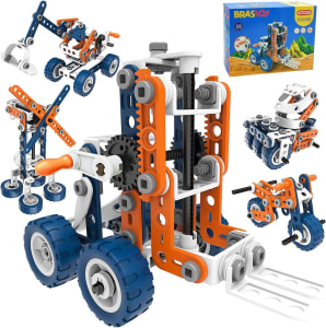 Brastoy Blocos De Construção Conjunto De Aprendizagem Brinquedo STEM Infantil (152 Peças)
