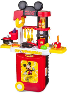 Maleta de Viagem Mickey Cozinha Play Set 3 em 1 Multikids – BR1300