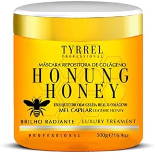 Máscara Repositora de Colágeno Mel Capilar Tyrrel Professional Honung Honey 500g