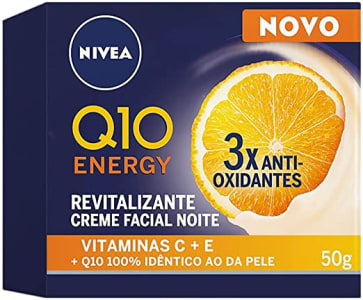 Creme Facial Antissinais Noite Q10 Energy 50g - NIVEA