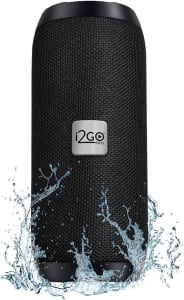 I2GO, Caixa De Som Bluetooth Essential Sound Go, 10W RMS, Resistente à Água, Preto