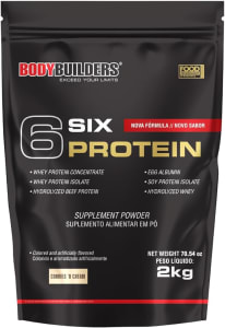 Whey Protein Concentrado - 6 Six Protein 2kg – Bodybuilders