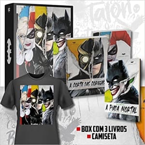 Coleção DC Comics | Box Com 3 Livros + Camiseta Exclusiva Capa Dura – 10 Março 2023