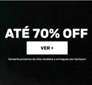 Produtos Selecionados com Até 70% de Desconto na Centauro!