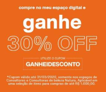 Sabonetes, hidratantes e desodorantes corporais com + 30% de desconto com o cupom GANHEIDESCONTO