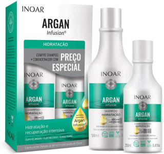  INOAR Kit Shampoo 500Ml + Condicionador 250Ml Argan Hidratação, Huggies 