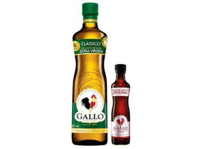 Kit Azeite de Oliva Gallo Clássico - 500ml + Molho de Pimenta Original com Azeite 50ml