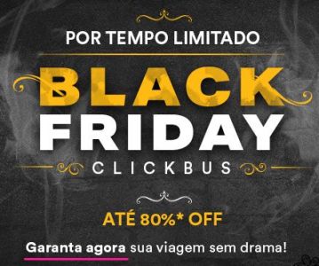 Passagens de Ônibus com até 80% de Desconto com a ClickBus