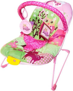 Cadeira Infantil Musical E Vibratória Soft Ballagio Color Baby Rosa