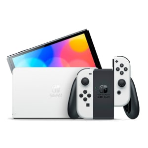 Console Nintendo Switch Oled Com Joy-Con, Branco - HBGSKAAA2