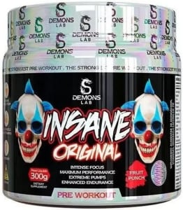 Pré Treino Insane Original 300G