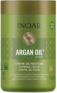 Inoar Creme para Pentear Argan Oil Hidratante 1 kg Inoar