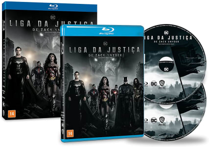 Blu-ray Liga da Justiça de Zack Snyder