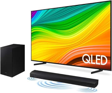 Smart TV 50" QLED 4K 50Q60D 2024 + Soundbar HW-B550/ZD Combo