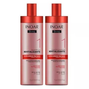 Kit Inoar Shampoo + Condicionador Oxyfree Quimicamente Tratados