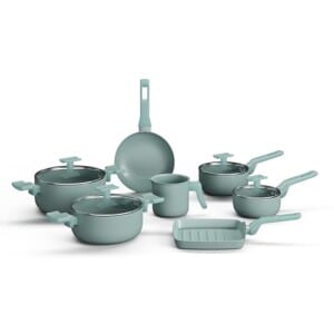 Mimo Style Conjunto de 7 Sartin Cook Aquamint Compativel com Fogão a Gás
