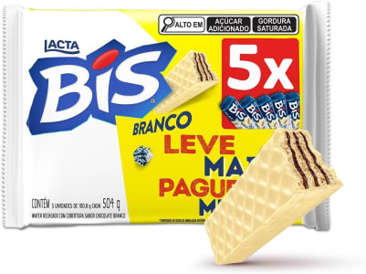 Bis Branco - Kit com 5 unidades de 1008g